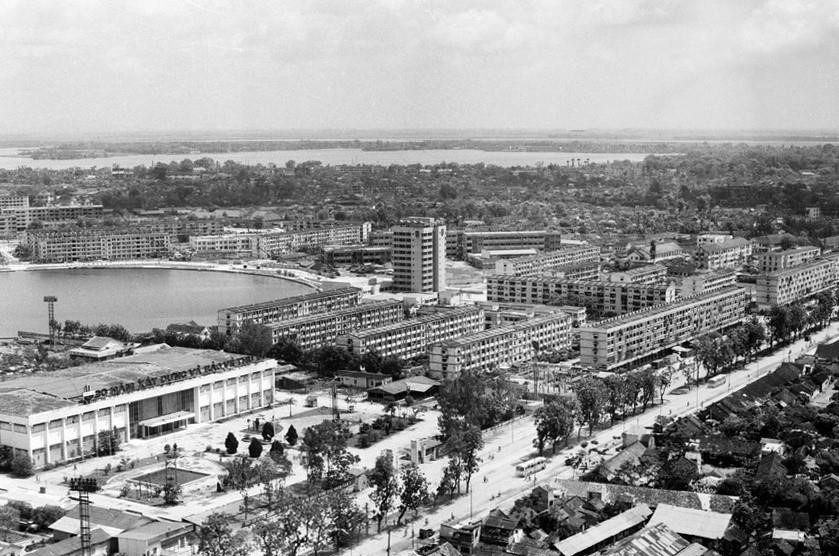 Khu Giảng Võ, Hà Nội (năm 1985). (Ảnh: Cao Phong/TTXVN)