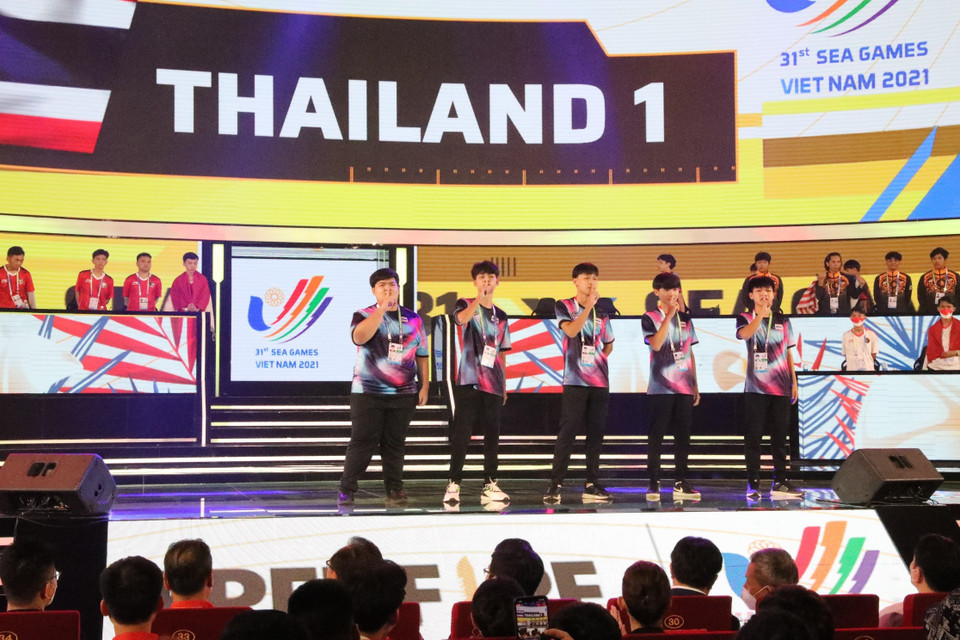 Vận động viên đội tuyển quốc gia Thái Lan 1. (Ảnh: Minh Đông/TTXVN)