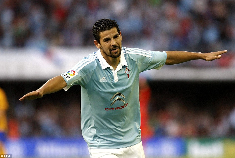 Phút 26, Nolito - cựu cầu thủ của Barcelona B đã ghi bàn thắng mở tỷ số. (Nguồn: EPA)