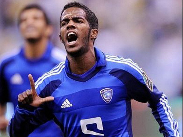 Nawaf Al Abed của Al-Hilal đứng thứ 3 với 2,4 giây.