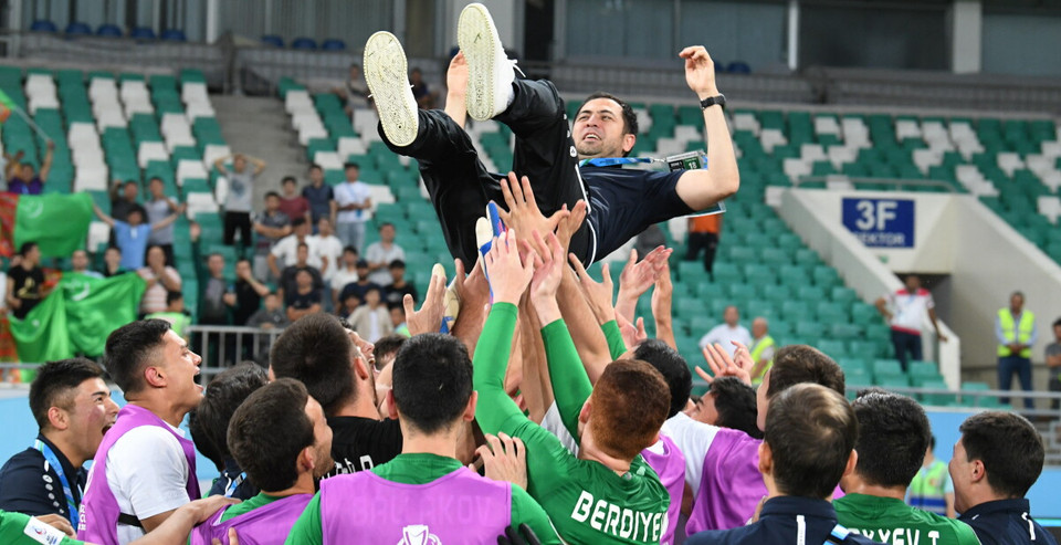 U23 Turkmenistan tạo lập nên kỳ tích khi giành vé tứ kết ngay lần đầu tham dự. (Nguồn: AFC)