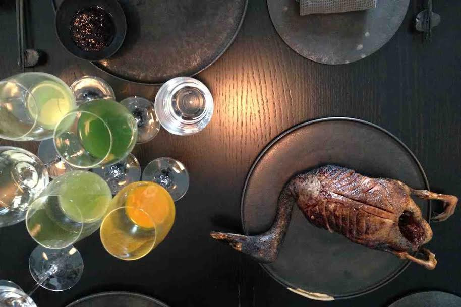 Thịt vịt trời và các loại dâu