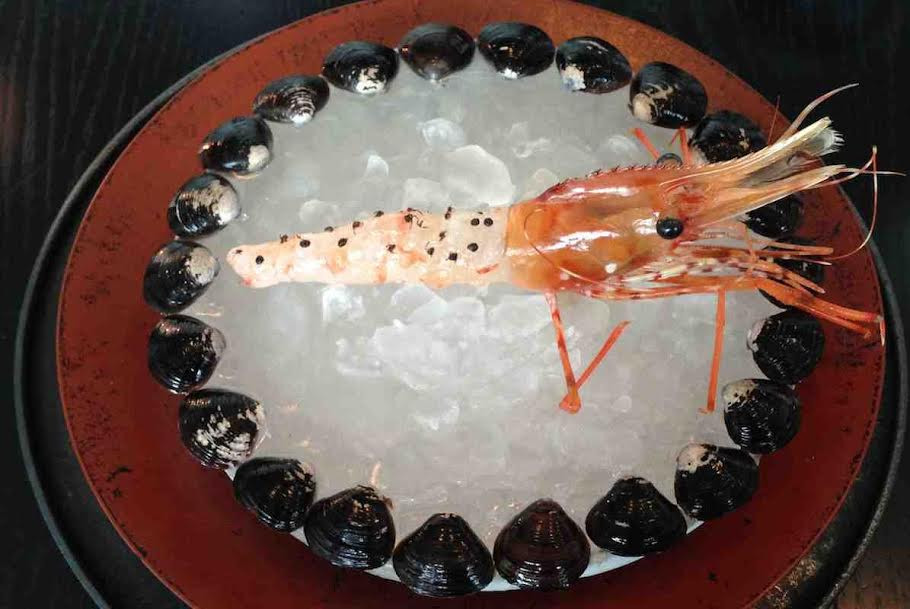 Tôm Botan và hương vị rừng Nagano