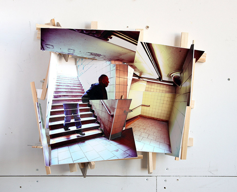 Cầu thang xuống tàu điện ngầm. (Nguồn: Sputnik)