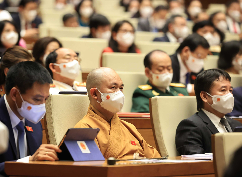 Các đại biểu tham dự phiên khai mạc. (Ảnh: Thống Nhất/TTXVN)