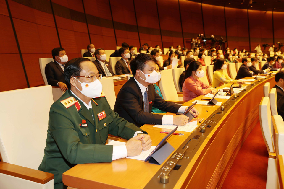 Các đại biểu dự Lễ khai mạc. (Ảnh: Trí Dũng/TTXVN)