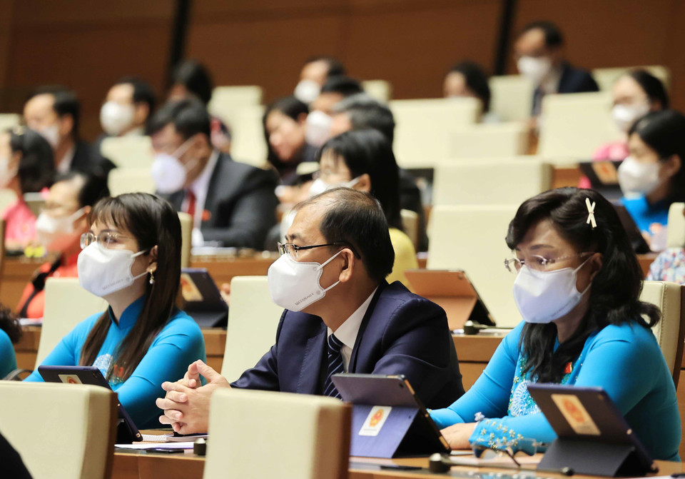 Các đại biểu tham dự phiên khai mạc. (Ảnh: Thống Nhất/TTXVN)