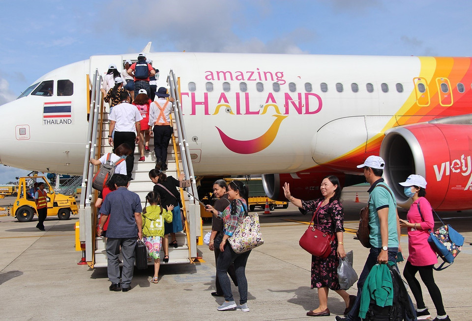 Bộ GTVT đang phối hợp chặt chẽ với Cục Hàng không Việt Nam để nghiên cứu, xem xét chủ trương nâng cấp, mở rộng cụm Cảng hàng không Quốc tế Cần Thơ trở thành trung tâm logistics của quốc gia và khu vực trong quy hoạch. (Ảnh: Thanh Sang/TTXVN)