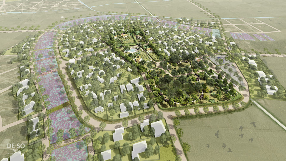 Phối cảnh quy hoạch bảo tồn, tôn tạo Khu lưu niệm Chủ tịch Hồ Chí Minh. (Nguồn: Vietnam+)