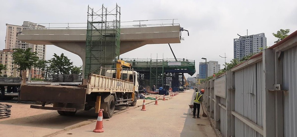 Công tác vệ sinh luôn được tiến hành thường xuyên để đảm bảo môi trường. (Ảnh: Việt Hùng/Vietnam+)