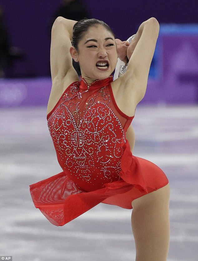 Mirai Nagasu của đoàn thể thao Mỹ. (Nguồn: AP)