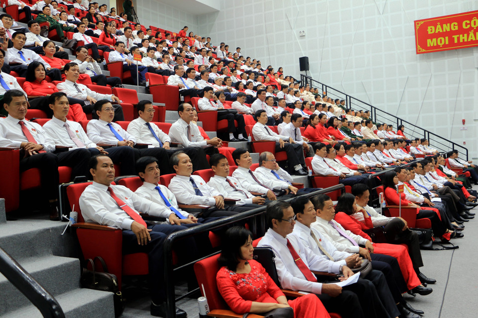 Các đại biểu tham dự đại hội. (Ảnh: Phạm Minh Tuấn/TTXVN)