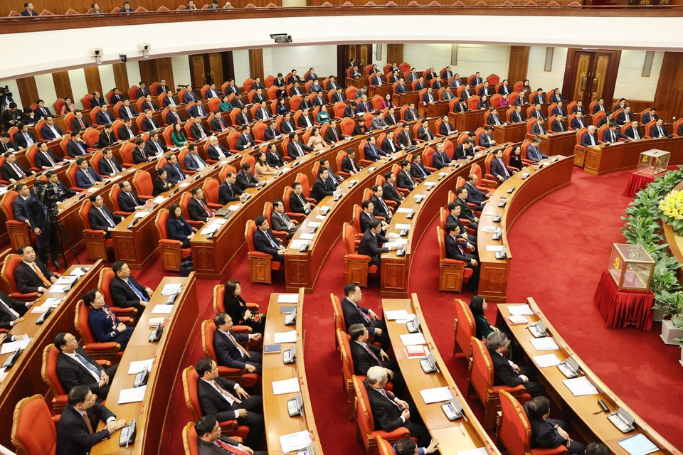 Các đại biểu dự phiên bế mạc. (Ảnh: Trí Dũng/TTXVN)