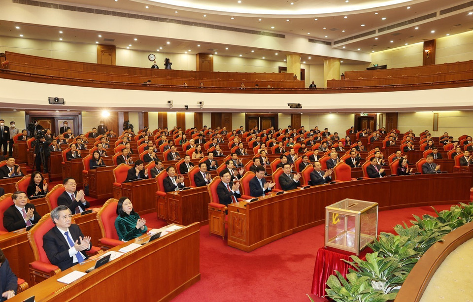 Các đại biểu dự phiên bế mạc. (Ảnh: Phương Hoa/TTXVN)