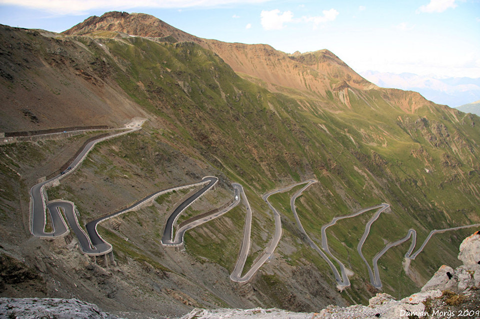 Stelvio Pass ở miền bắc Italy. (Nguồn: Sputnik)