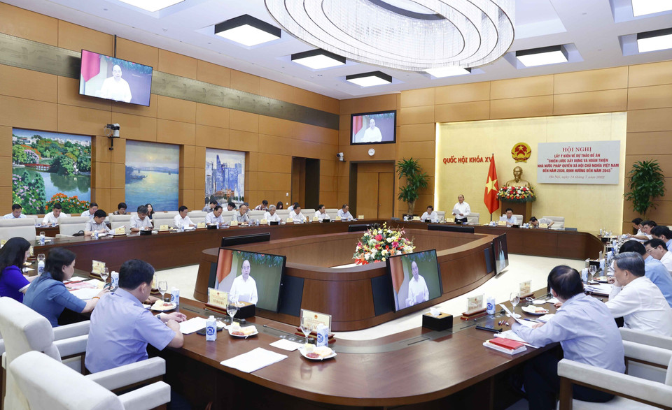 Quang cảnh hội nghị. (Ảnh: Doãn Tấn/TTXVN)