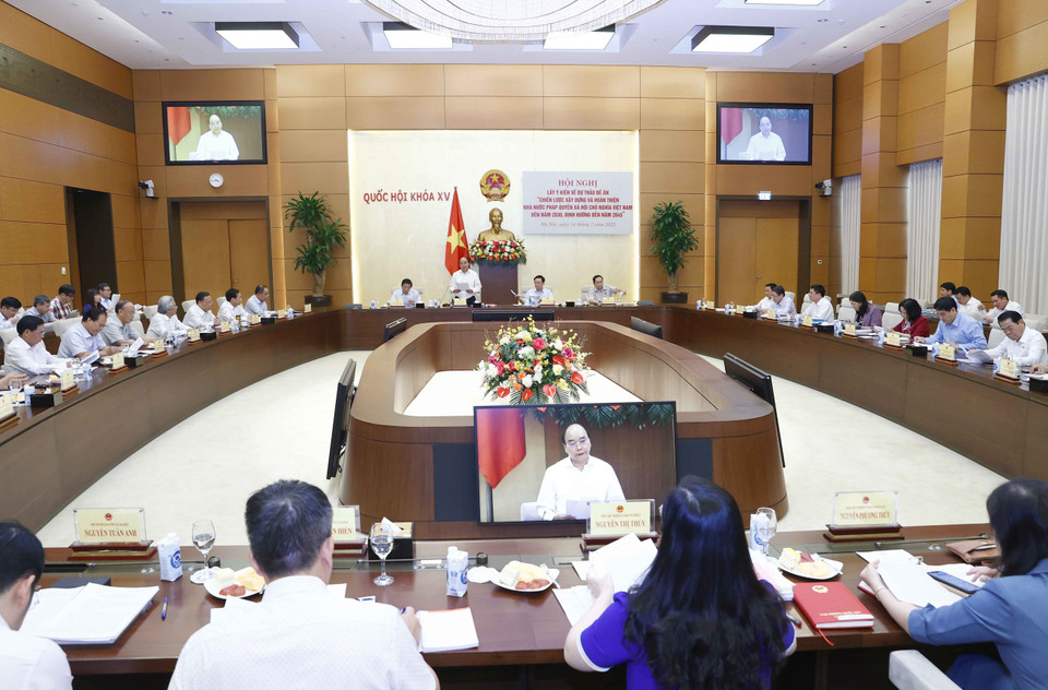 Quang cảnh hội nghị. (Ảnh: Doãn Tấn/TTXVN)