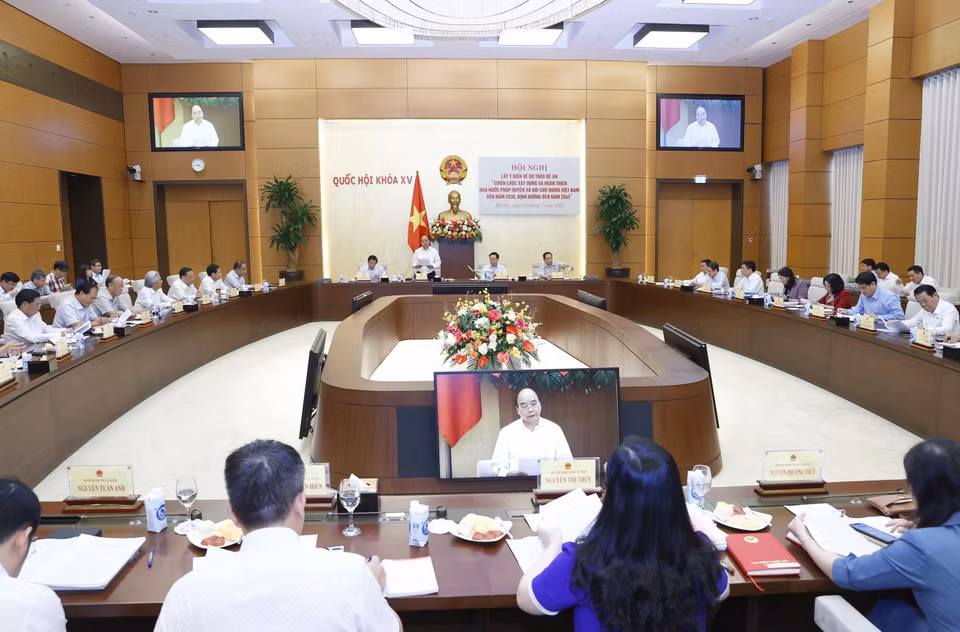 Quang cảnh hội nghị. (Ảnh: Doãn Tấn/TTXVN)