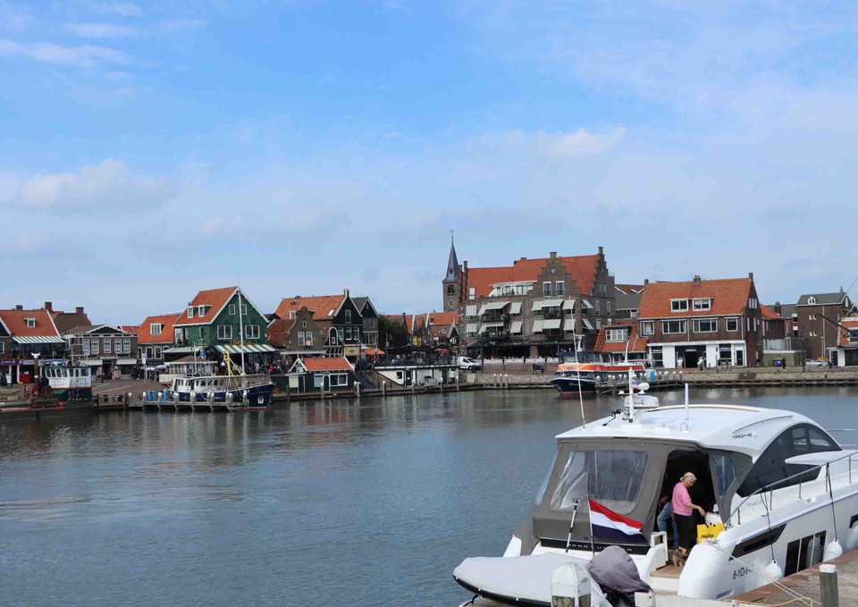 Làng chài cổ Volendam. (Ảnh: Hương Giang/TTXVN)