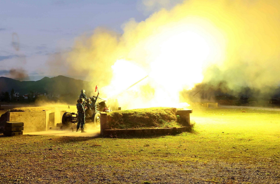 Lực lượng Phòng không - Không quân hoàn thành tốt nhiệm vụ trên các không gian tác chiến. (Ảnh: An Đăng/TTXVN)