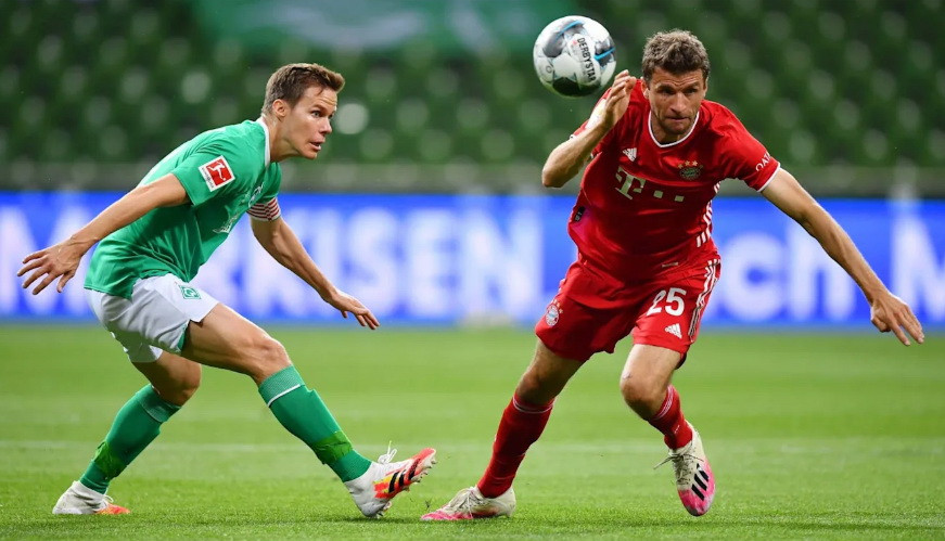 Mueller và các đồng đội đã thi đấu vượt trội trước đối thủ quá quen với thất bại khi phải đối đầu với họ. (Nguồn: FcBayern)