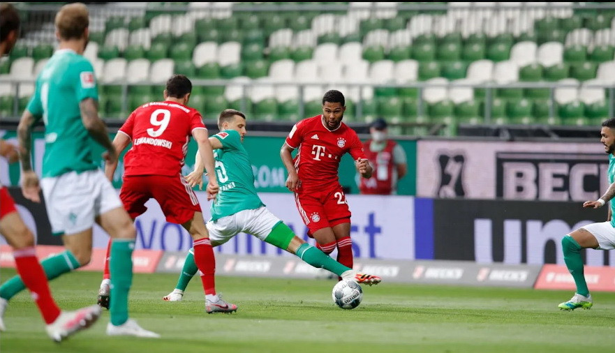 Ở trận đấu rạng sáng nay, Bayern đã không quá khó khăn để kiểm soát thế trận trước Bremen. (Nguồn: FcBayern)