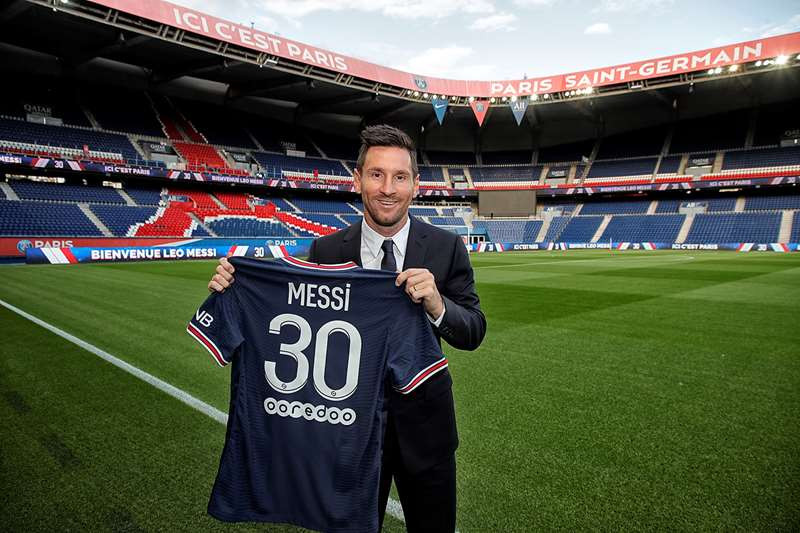 Ngôi sao 34 tuổi này cũng đã quyết định chọn áo đấu số 30 tại PSG. (Nguồn: psg.fr)