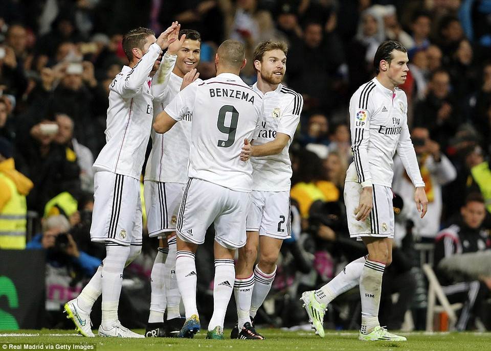 Hat-trick này giúp Ronaldo nâng số bàn thắng của anh tại La Liga lên con số 200, đồng thời giúp Real Madrid có chiến thắng thứ 18 liên tiếp.