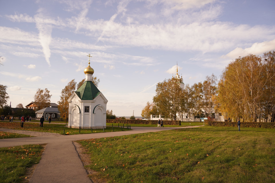 Một góc làng Konstantinovo. (Ảnh: Duy Trinh/TTXVN)