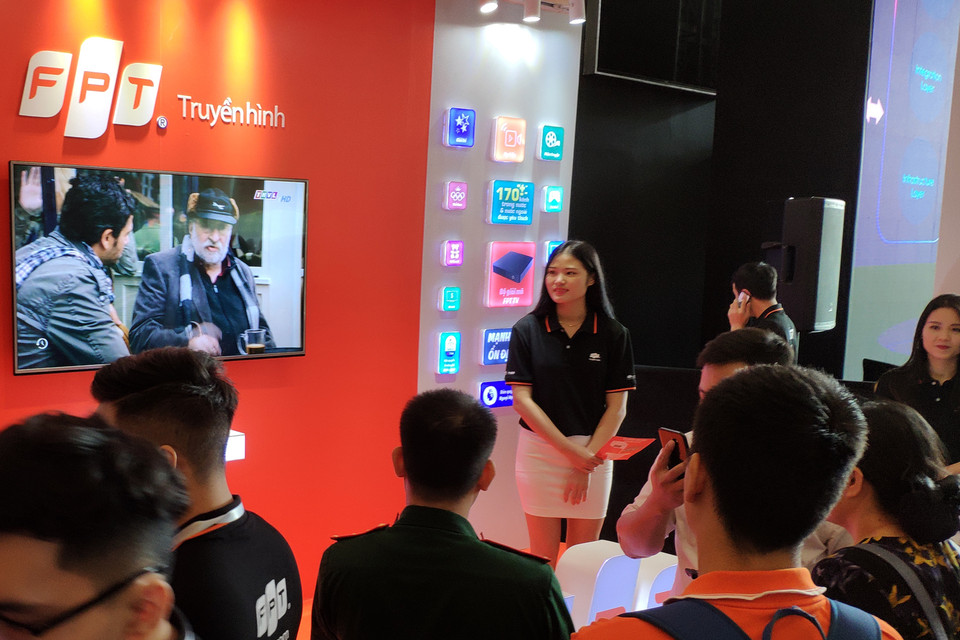 Truyền hình qua giao thức Internet của FPT Telecom.