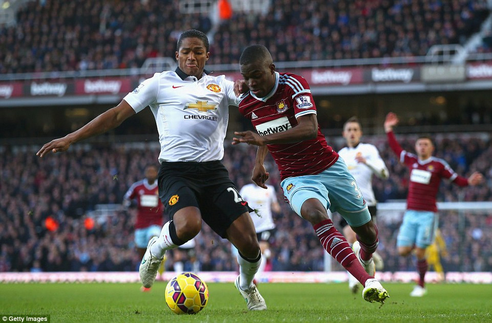 Nhưng họ đã vấp phải vô vàn khó khăn trên sân của West Ham.