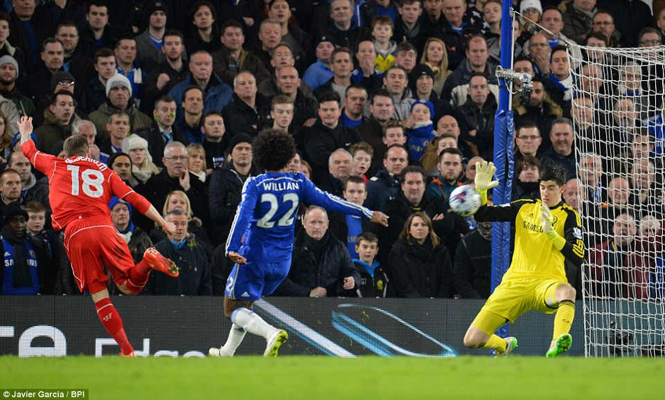 Nhưng Courtois đã thi đấu xuất sắc