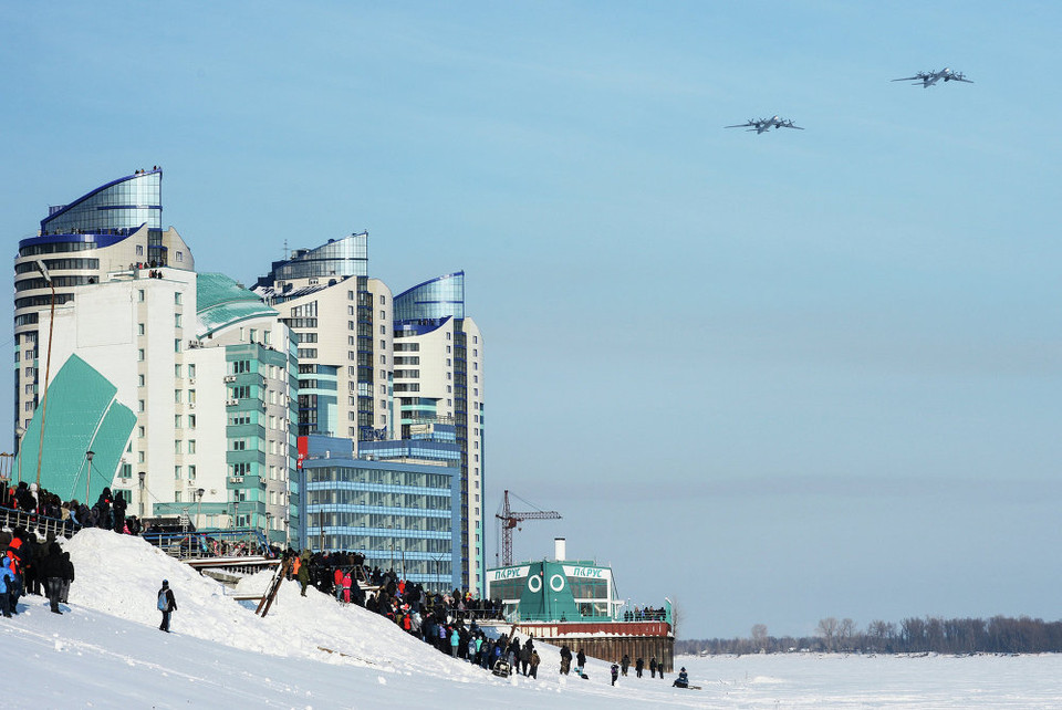 Máy bay ném bom chiến lược Tu-95. (Nguồn: sputniknews)