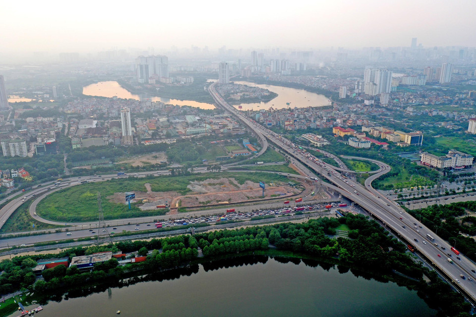 Cửa ngõ phía Nam Thủ đô. (Ảnh: Ngọc Hà/TTXVN)