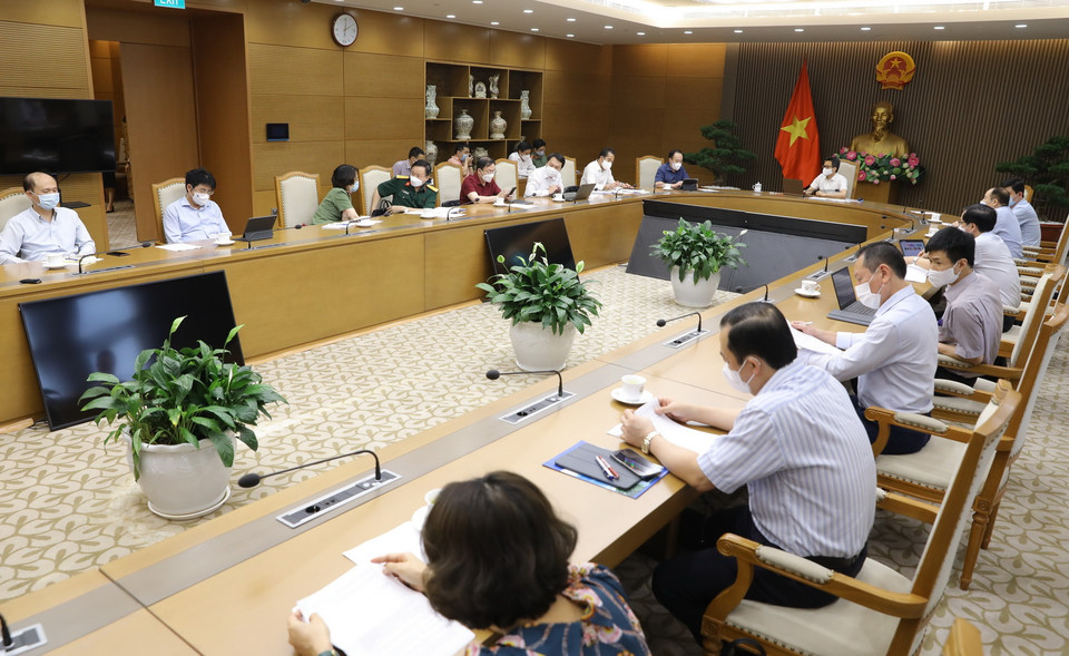 Quang cảnh cuộc họp. (Ảnh: Nguyễn Điệp/TTXVN)