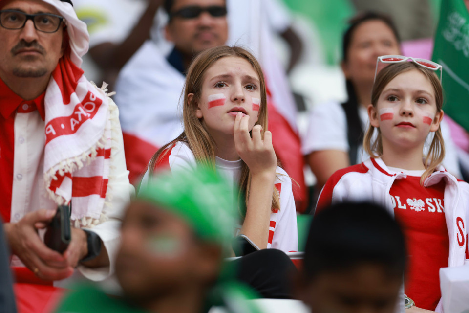 Hình ảnh các cổ động viên nữ của Ba Lan. (Ảnh: Hải An/Vietnam+)