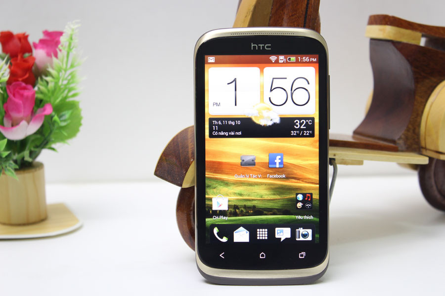 HTC Desire X Dual cũng có mức giá giảm 1 triệu đồng trong tháng 4. (Nguồn: Thegioididong.com)