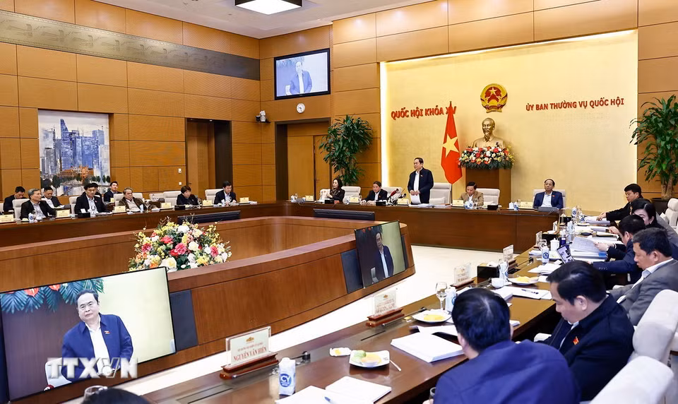 Quang cảnh cuộc họp. (Ảnh: Doãn Tấn/TTXVN)