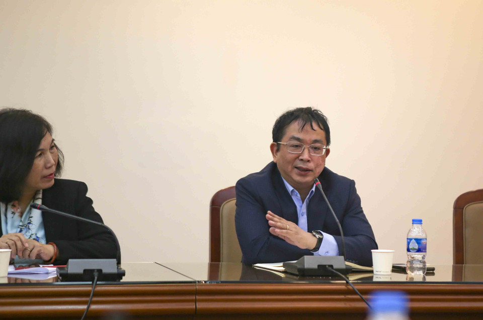 Ông Nguyễn Tuấn Hùng, Phó Tổng giám đốc TTXVN phát biểu. (Ảnh: Tuấn Đức/TTXVN)