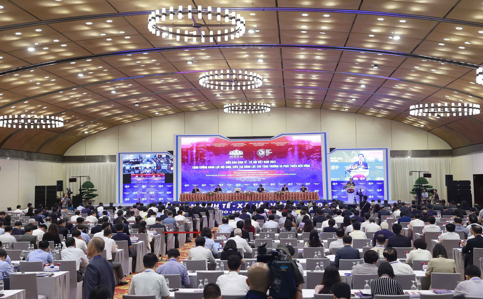 Toàn cảnh phiên khai mạc. (Ảnh: Doãn Tấn/TTXVN)