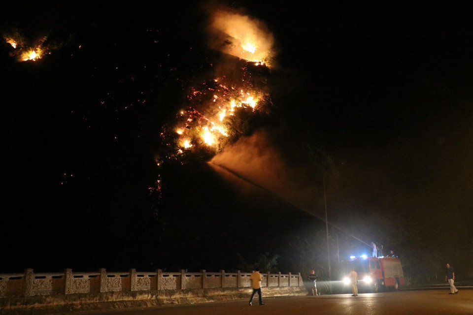 Khu vực này nằm trong Quần thể Danh thắng Tràng An. (Ảnh: Ninh Đức Phương/TTXVN)