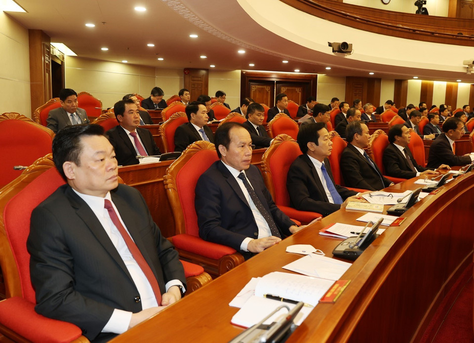  Các đại biểu dự khai mạc Hội nghị. (Ảnh: Trí Dũng/TTXVN)