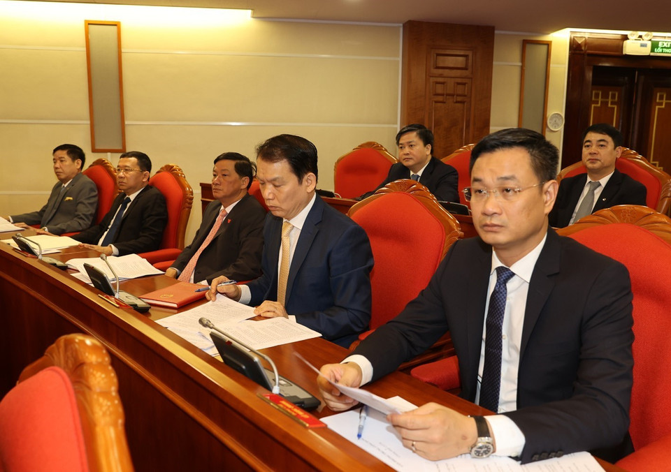  Các đại biểu dự khai mạc Hội nghị. (Ảnh: Trí Dũng/TTXVN)