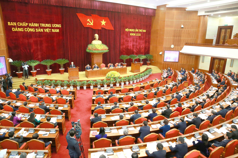 Toàn cảnh phiên khai mạc Hội nghị. (Ảnh: Phương Hoa/TTXVN)