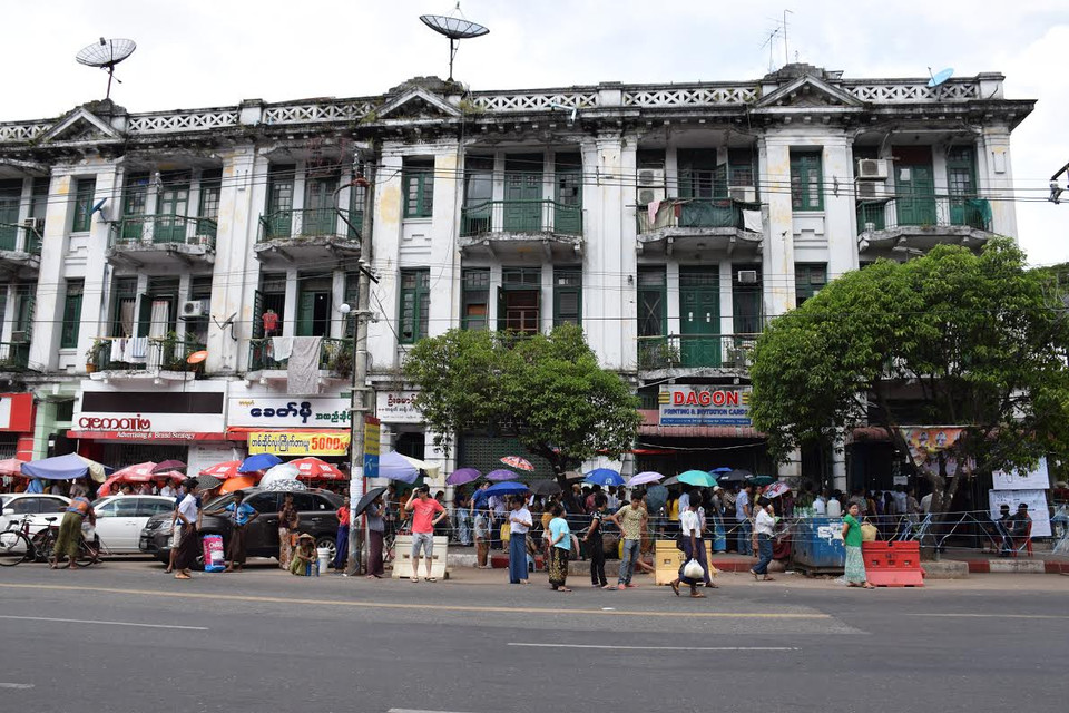 Riêng khu vực Yangon có hơn 4,9 triệu cử tri hợp lệ và 5.495 điểm bỏ phiếu. (Ảnh: Sơn Nam/Vietnam+)