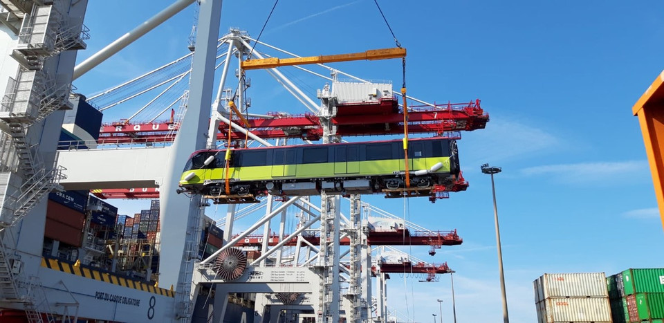 Dự án đường sắt đô thị Nhổn-ga Hà Nội dự kiến đưa vào khai thác, vận hành đoạn trên cao vào tháng 4/2021, còn đoạn đi ngầm vào tháng 12/2022. (Ảnh: MRB Hà Nội cung cấp)