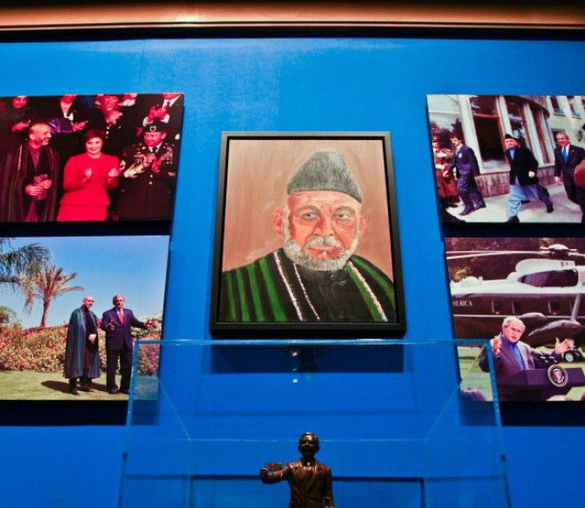 Tổng thống Afghanistan Hamid Kazai. (Nguồn: The Washington Post)