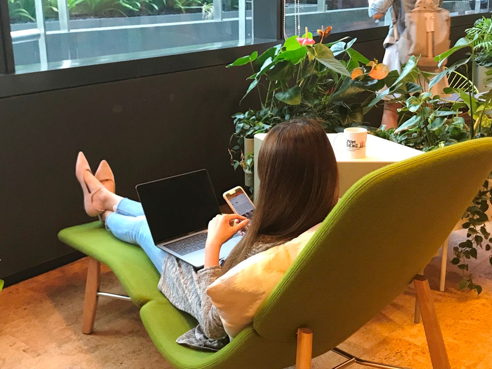 Ở Google, nhân viên được lựa chọn trạng thái làm việc thoải mái nhất. (Ảnh: PV/Vietnam+)