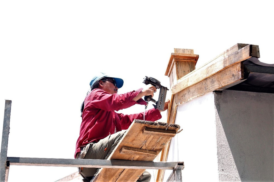 Phố đi bộ Trịnh Công Sơn dài 900m, thuộc địa phận quận Tây Hồ, Hà Nội. (Ảnh: Nguyễn Thúy/Vietnam+)