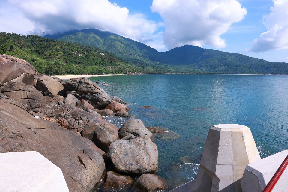 Khu bến cảng Liên Chiểu. (Ảnh: Dương Giang/TTXVN)